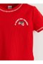 Lcw Kids Crew Neck Girls Crop T-Shirt (S5) - 3