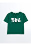 Nevavm Oval Collar Tokyo Printed Boy's T-Shirt with Difference - 3
