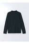 Polo Neck Long Sleeve Pique Men's T-Shirt (S5) - 6