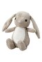 DVÄRGHARE Soft toy, bunny/beige, 21 cm