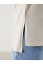 Lcwaikiki Classic Beige Crew Neck Floral Women's T-Shirt - 4