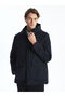 معطف رجالي بقلنسوة من NEVAVM بتصميم قياسي مميز
