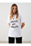 Crew Neck Printed Women's T-Shirt