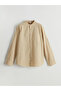 Judge Collar Linen Blended Boy's Shirt