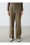Nevavm Standard Fit Straight Linen Blend Women's Trousers with a Difference - 2