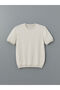 Lcw Vision Beige Crew Neck Short Sleeve Men's Knitwear Sweater - 5