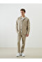 Southblue Beige Regular Fit Long Sleeve Dobby Men's Shirt - 2