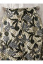 Floral Women's Skirt with Elastic Waist - 4