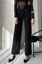 Women's Bella Belt Detailed Palazzo Trousers - 6