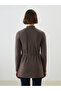 Nevavm Women's Textured Tunic with High Collar - 4