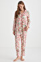Floral Print Pajama Set