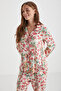 Floral Print Pajama Set - 2