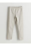 Nevavm Girls' Leggings with Elastic Waist, 2-Piece Set - 2