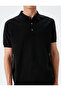Short Sleeve Cotton Polo Neck Knitwear T-Shirt - 5