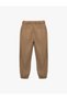 Basic Viscose Jogger Sweatpants with Belted Waist and Pockets - 2