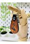 Genuine Leather Printed Handmade Keychain (with Ataturk Figure) - 2