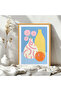 Single Wooden Framed Painting One Piece Poster Painting Tk/1419