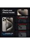 Spigen GLAStR EZ FIT for iPhone 15 Pro MAX Screen Protector with Sensor Protection 2 PACK - 2