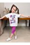 Life Flower Printed Capri Girl's Suit