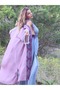 Tarsus Kaftan Lilac with Kilim Border / Designer Kaftan / Bohemian Style Kimono - 2