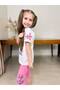 Life Flower Printed Capri Girl's Suit - 2