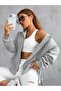 Hooded Unisex Cardigan Sweatshirt - Plain Zipper - 2