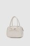 Perfect Ribbon Detailed Hand and Crossbody Bag Cream - 3