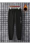 New York Black Jogger Sweatpants - Comfortable and Stylish Printed with Rubber Legs - 3