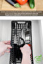 5-Piece Modular Cutlery Set - Kitchen Organizer Drawer Organizer Knife Holder Ladle Black - 4