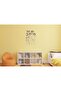 Decoration Wall (Sticker) Gray Flowers with Transparent Film Pvc 48X33X0,5Cm - 4