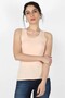 Single Jersey Women's Undershirt Salmon