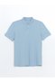 Polo Neck Short Sleeve Pique Men's T-Shirt - 5