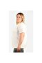 Ecru Single Jersey Plus Size Women's T-Shirt - 2