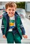 Double-Faced Boy's Puffer Vest with Hood_Mnvs4347 - 2