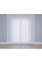 Optical White Color Linen Textured Plain Tulle Curtain Does Not Want Ironing - 2