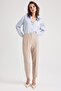 Regular Fit Basic Long Sleeve Satin Shirt Z2989az23sp - 6