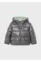 Double Sided Shiny Girl's Coat - 2