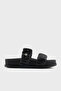 Double-Strapped Drawstring Detailed Slippers with Logo Slippers Xdp062 Xv926 00002