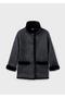 Girl's Stamp Coat with Plush Inside_Mnvs07476