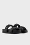 Double-Strapped Drawstring Detailed Slippers with Logo Slippers Xdp062 Xv926 00002 - 2