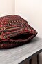 Kilim Patterned Throw Pillow Face, Bohemian Punch Throw Pillow Cover, Nostalgic Pattern Throw Pillow (45X45Cm) - 3