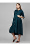 Women's Rayon Maternity & Nursing Dress - 5