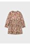 Long sleeve girl's chiffon dress_mnvs4913 - 2