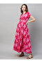Women's Rayon Maternity & Nursing Dress - 2