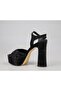 053-350 Black Women's Heeled Shoes - 2