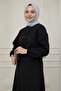 Black Suit with Ribbon Detail Skirt - 3