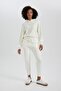 Jogger Knitwear Trousers with Pockets, Basic Elastic Waistband, Lace-Up R1701Az23Au