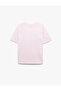 Short Sleeve Crew Neck Cotton Dog Printed Oversize T-Shirt - 5