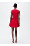 Balloon Short Dress - 4