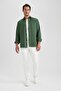 Regular Fit Gabardine Long Sleeve Shirt A5383ax23au - 5